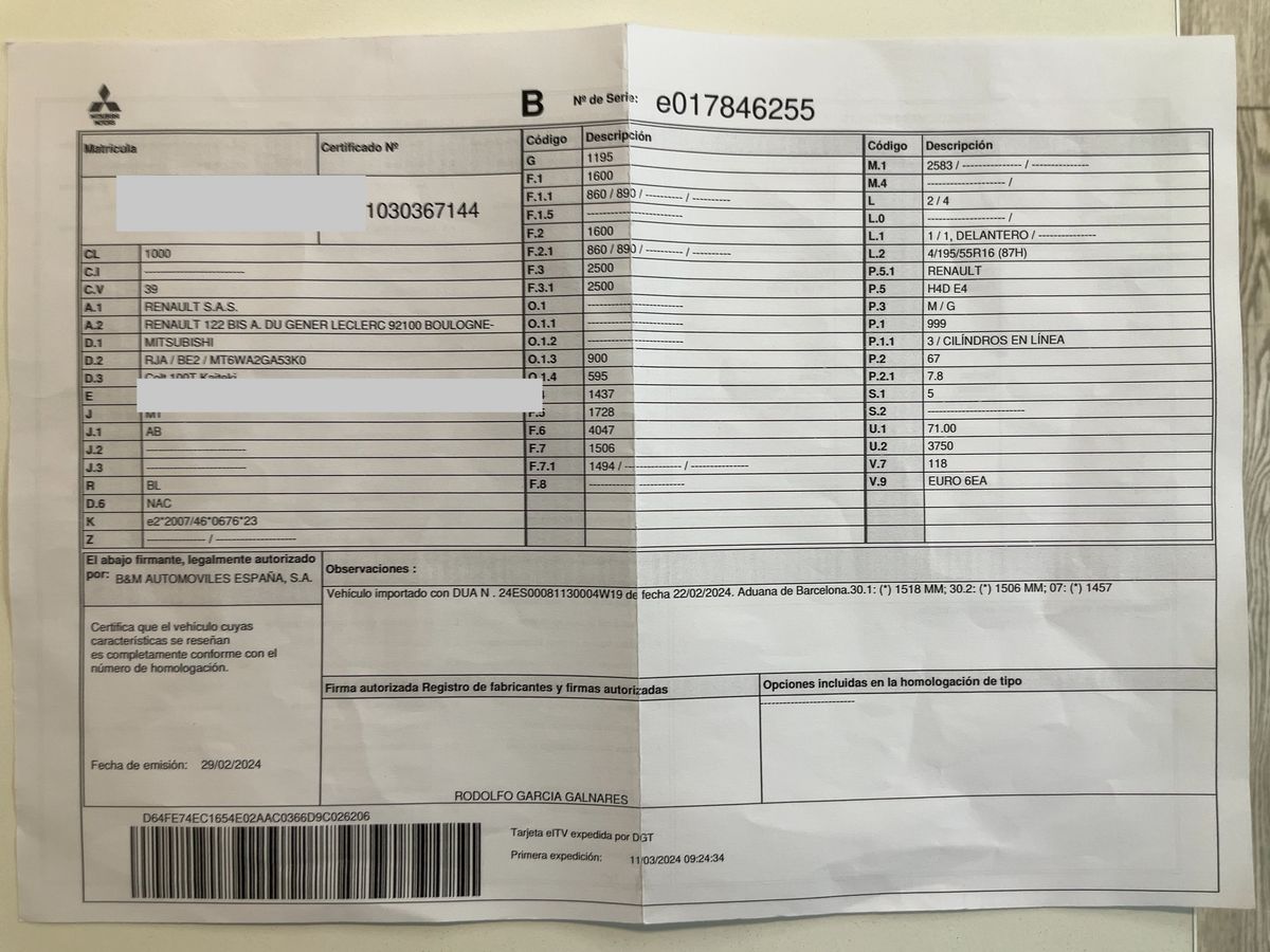 Mitsubishi Colt d'occasion
