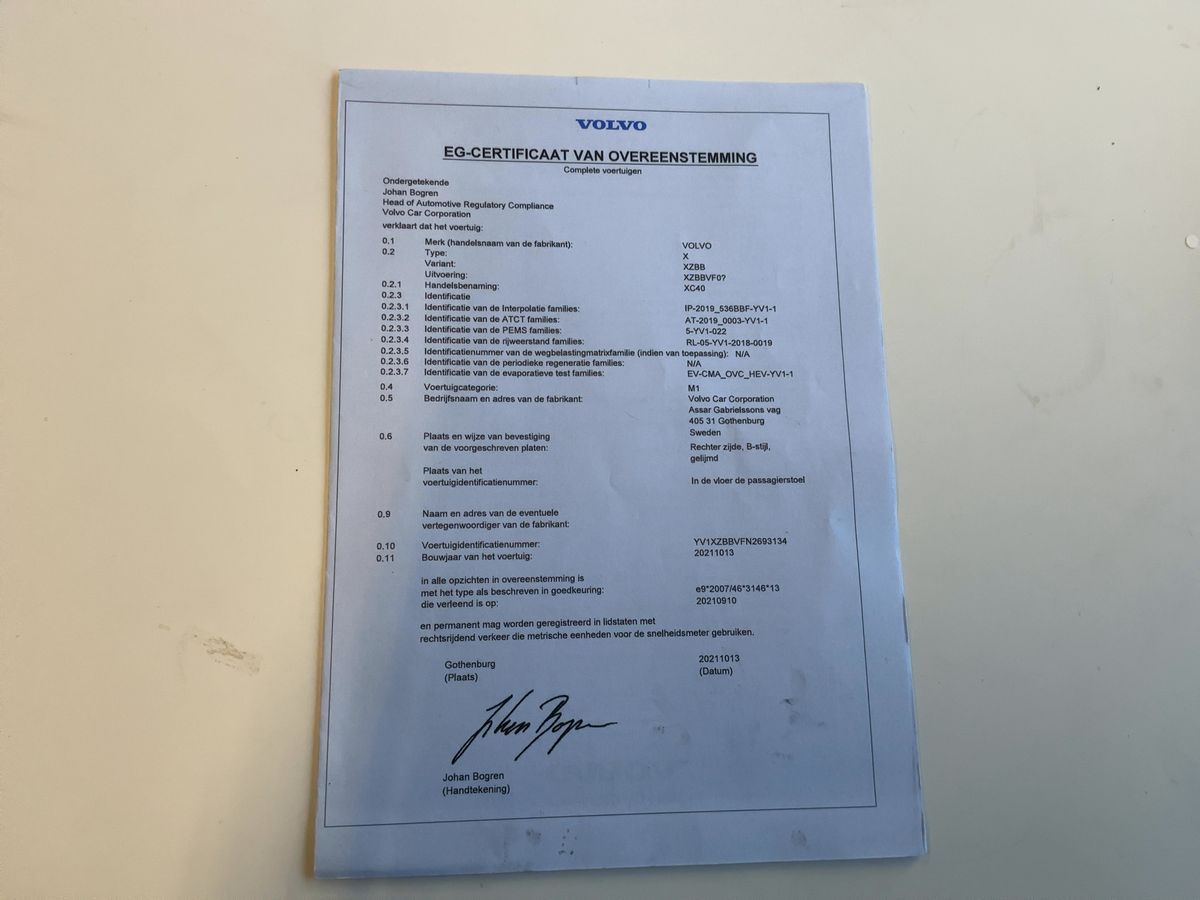 Volvo XC40 d'occasion