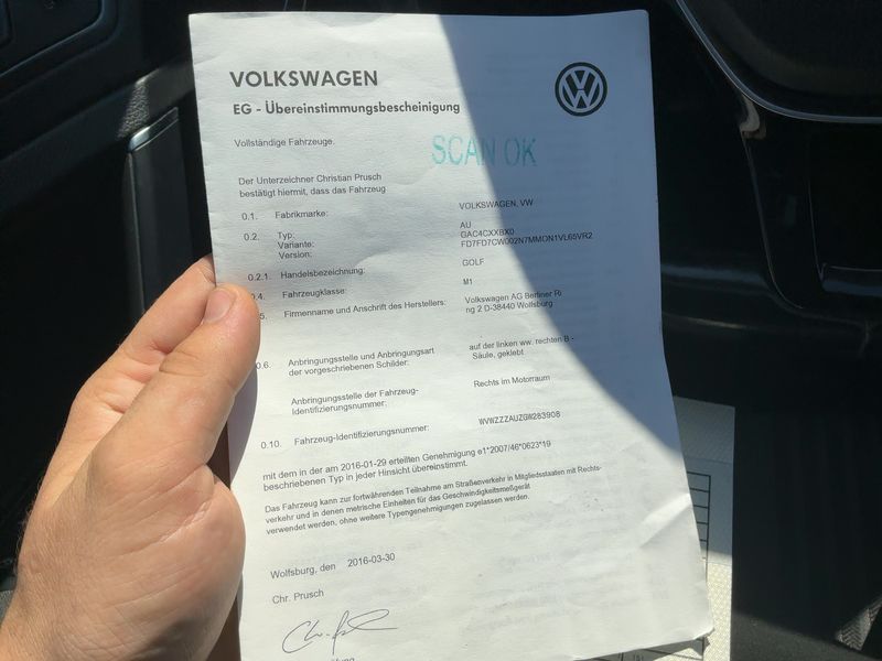 Volkswagen Golf VII 1.6 TDI Allstar BlueMotion Tech — zdjęcie 16
