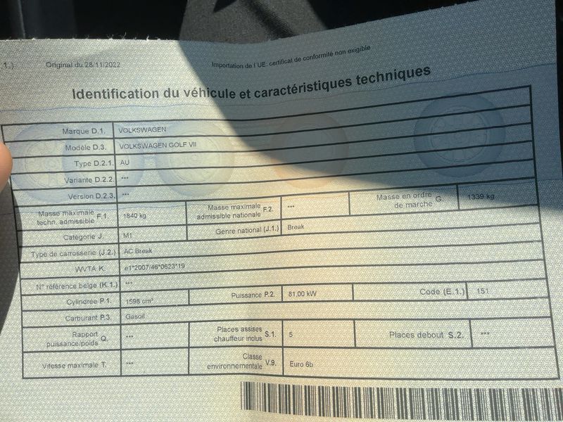 Volkswagen Golf VII 1.6 TDI Allstar BlueMotion Tech — zdjęcie 15