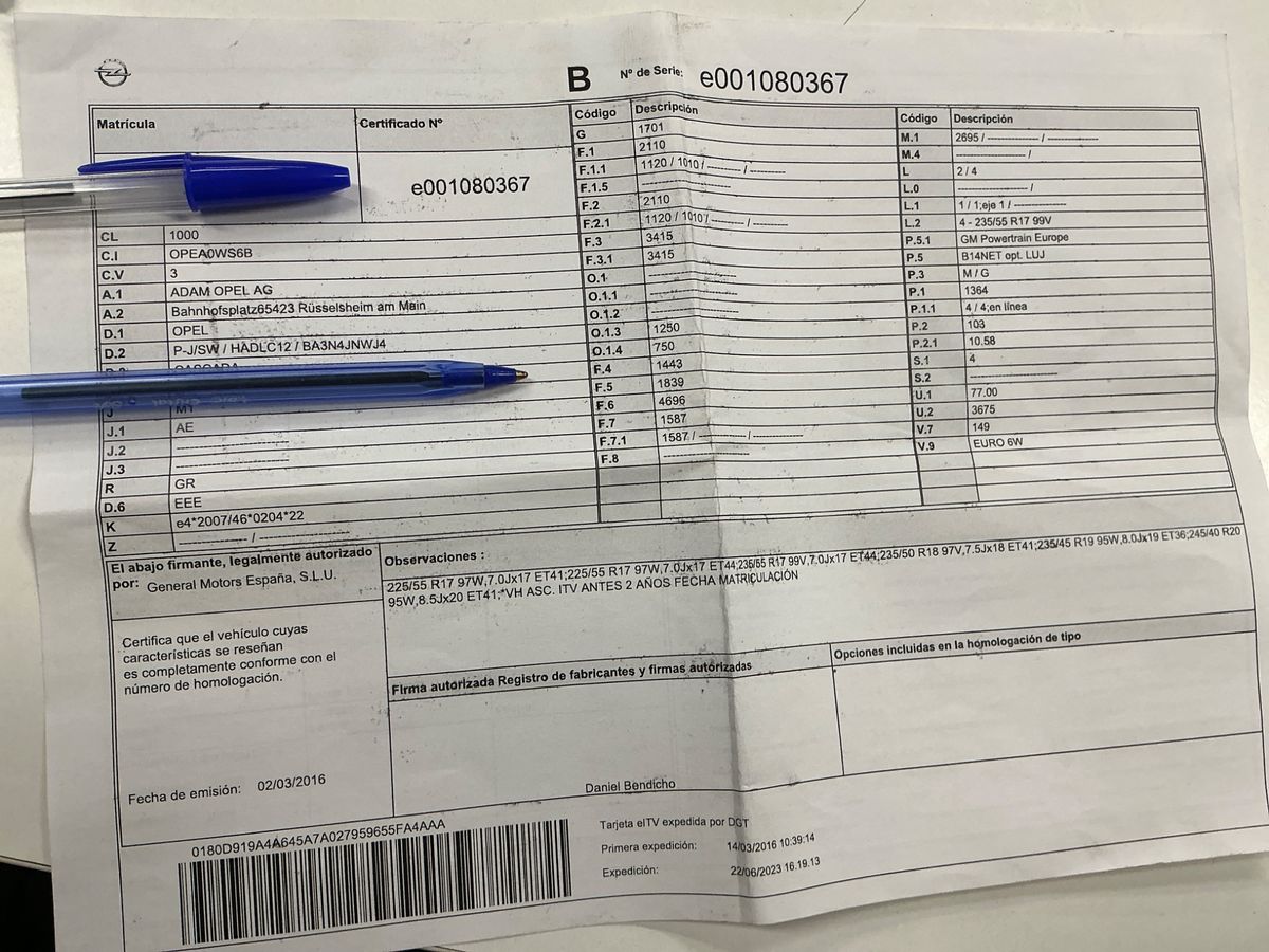 Opel Cascada d'occasion