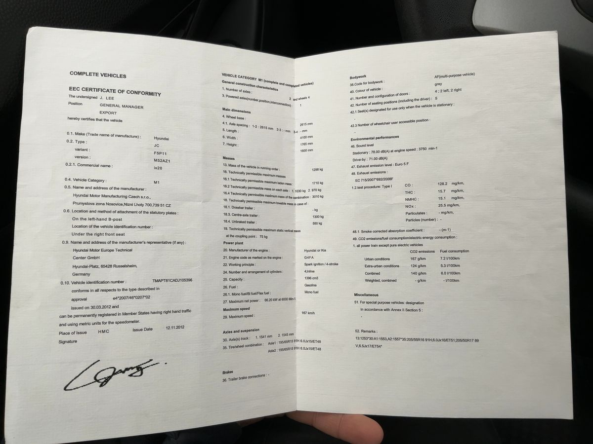 Hyundai ix20 d'occasion