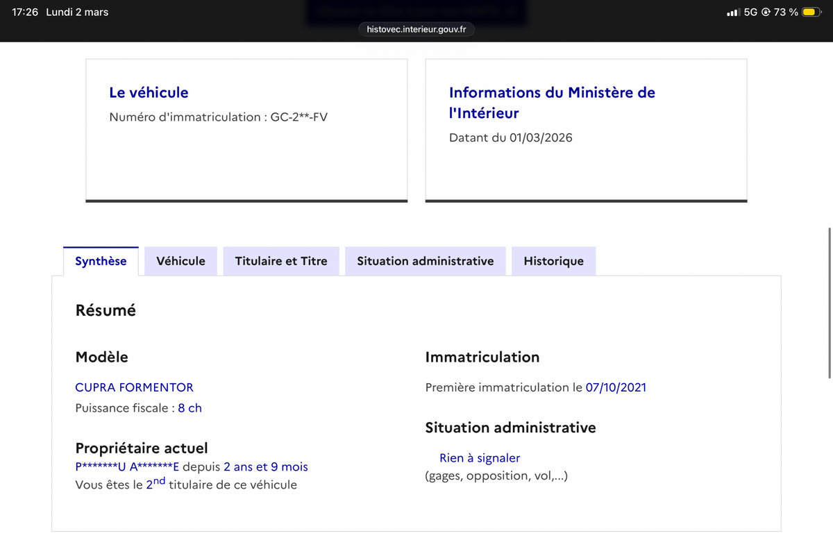 Cupra Formentor d'occasion