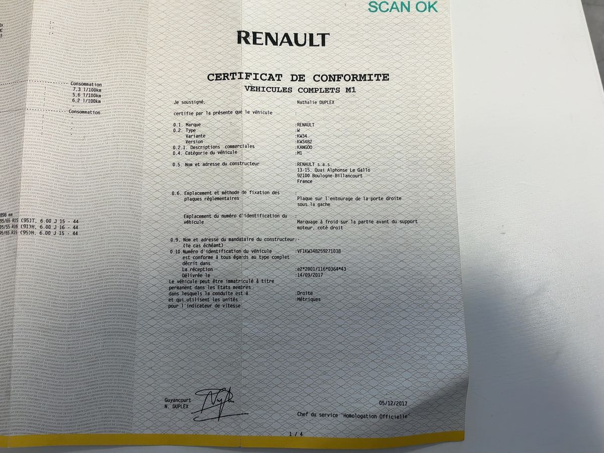 Renault Kangoo d'occasion
