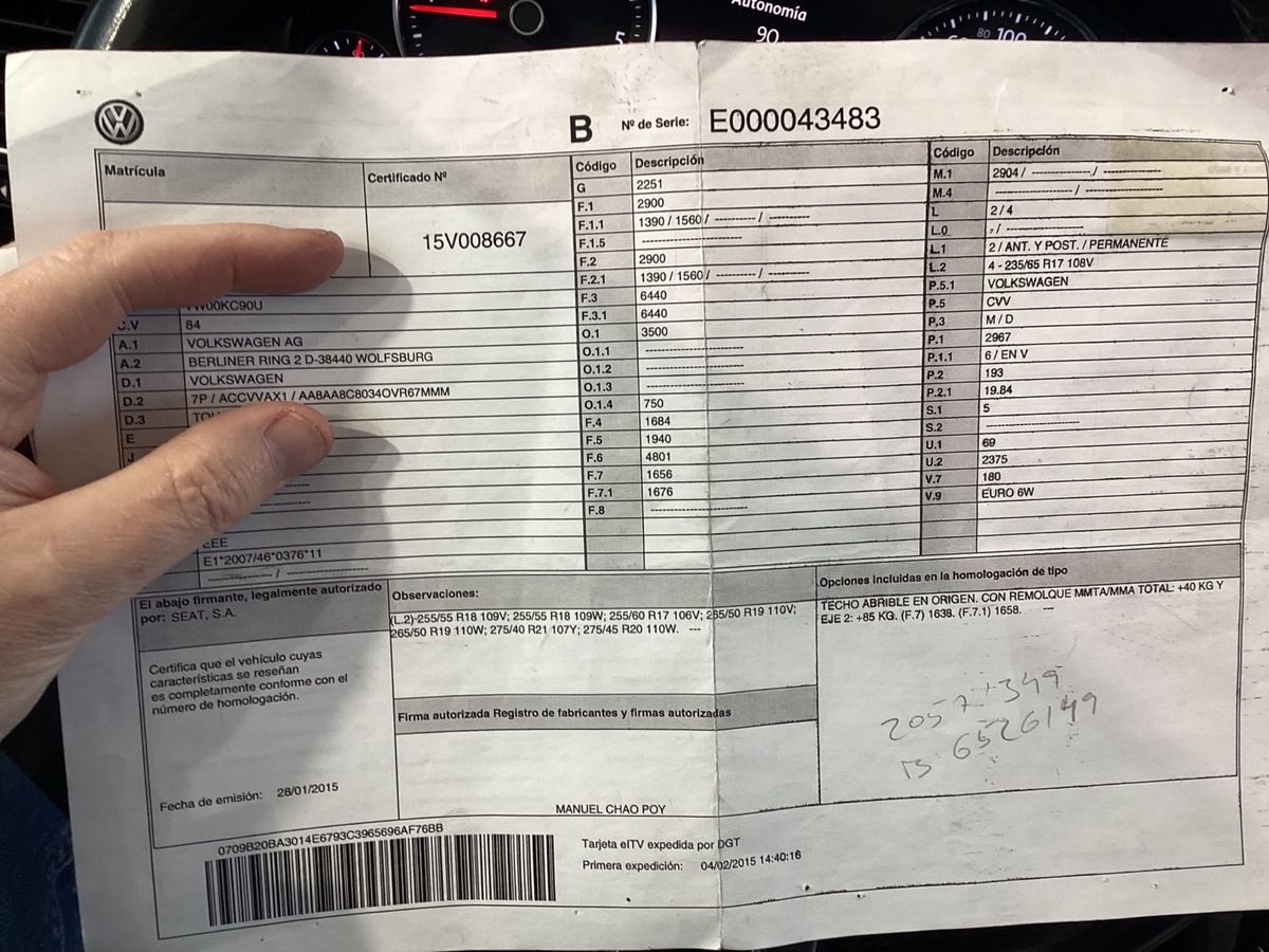 Volkswagen Touareg d'occasion