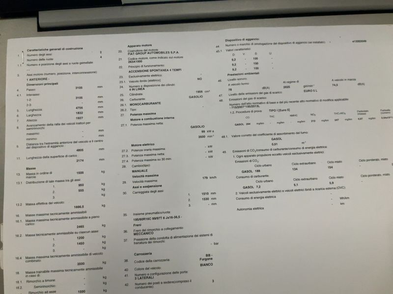 Fiat Doblo 2.0 JTDM SX Maxi Kasten — zdjęcie 16