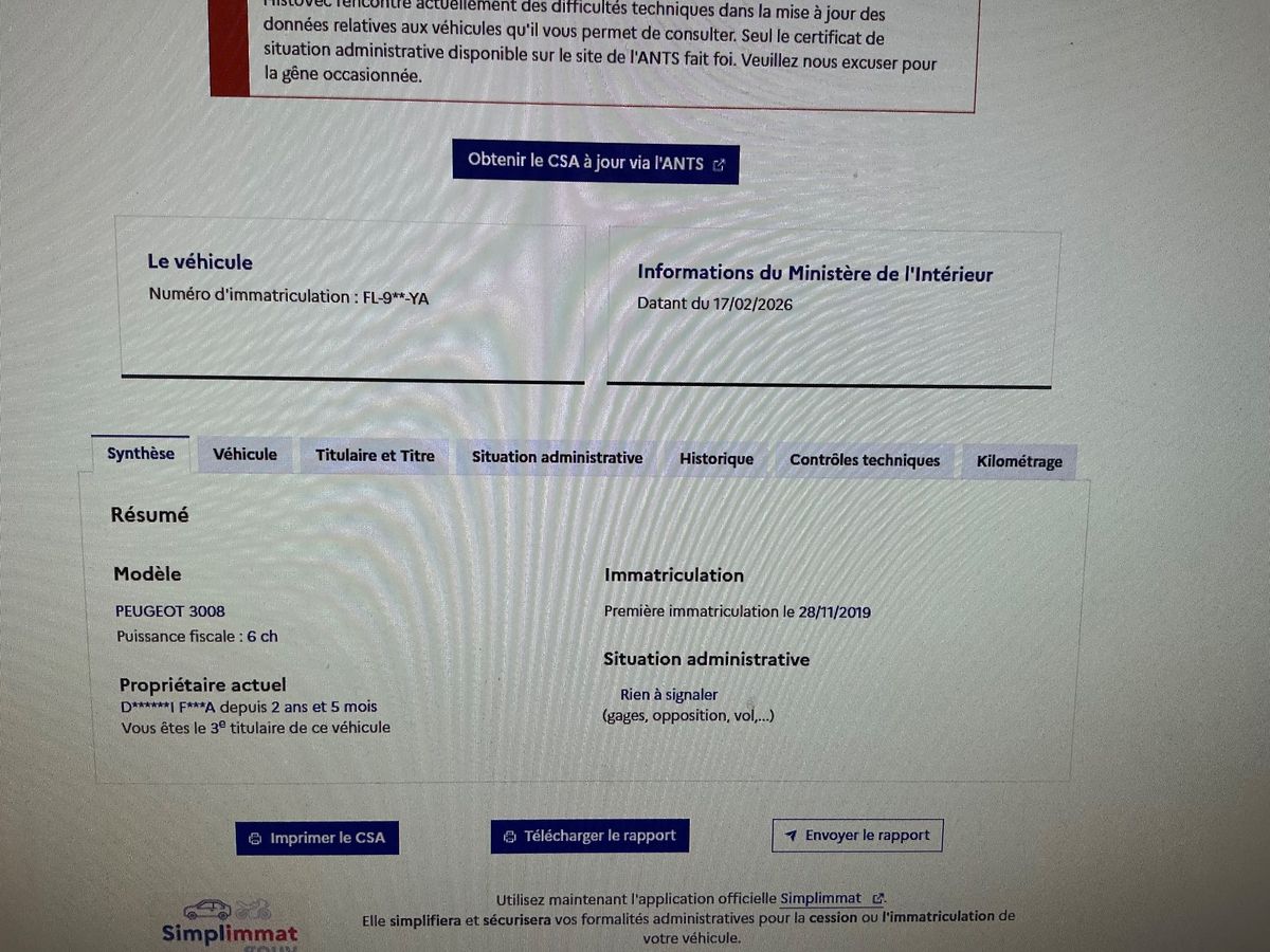 Peugeot 3008 d'occasion