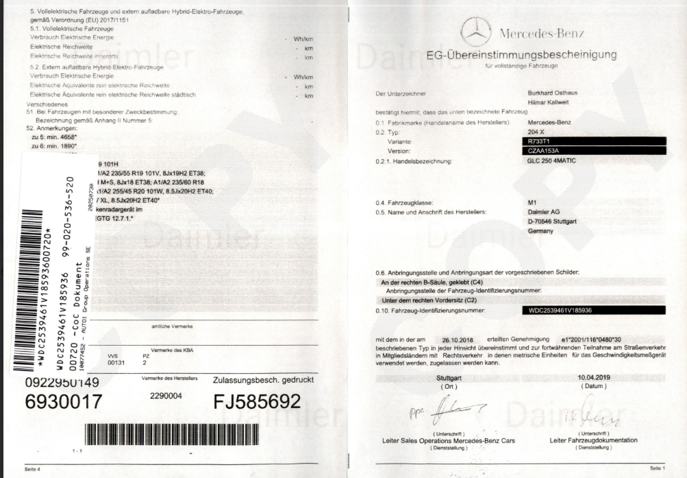 Mercedes-Benz GLC-Klasse d'occasion