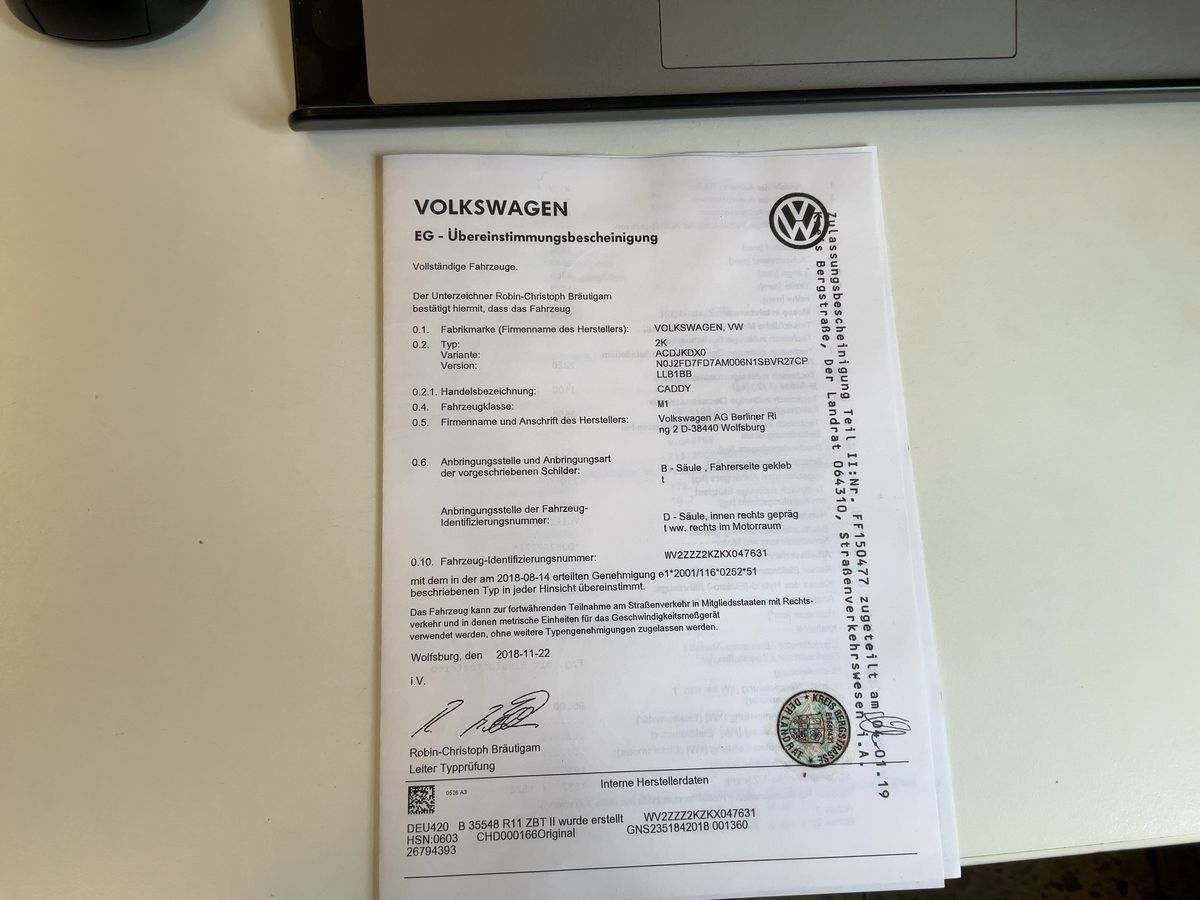 Volkswagen Caddy d'occasion