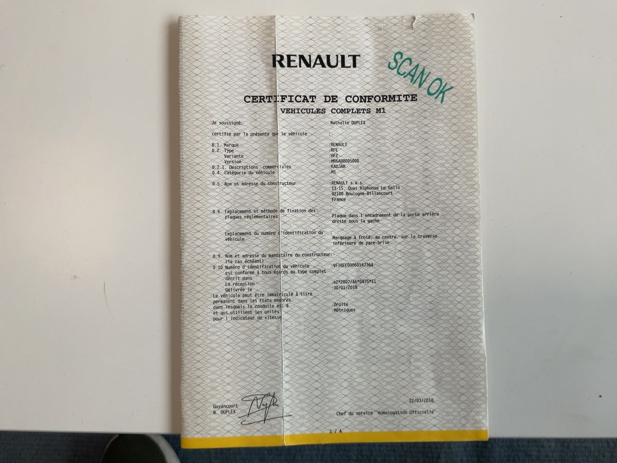 Renault Kadjar d'occasion