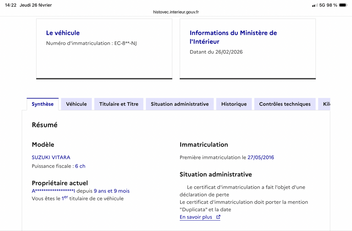 Suzuki Vitara d'occasion