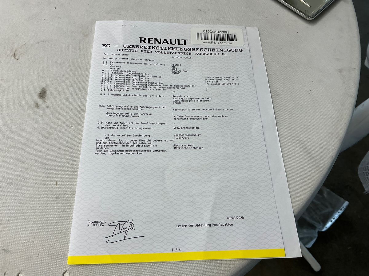 Renault Twingo d'occasion