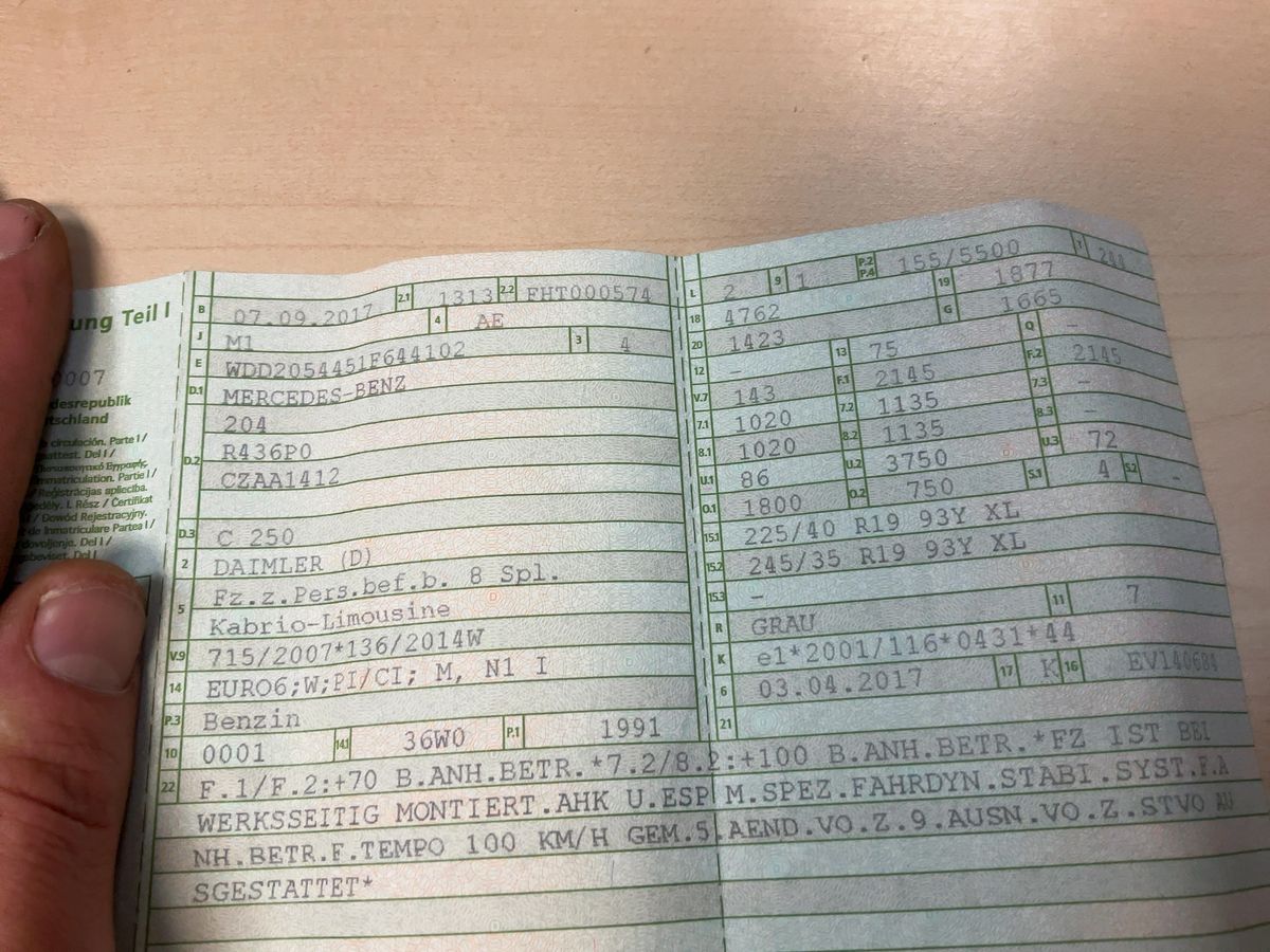 Mercedes-Benz C-Klasse C 250 AMG Line