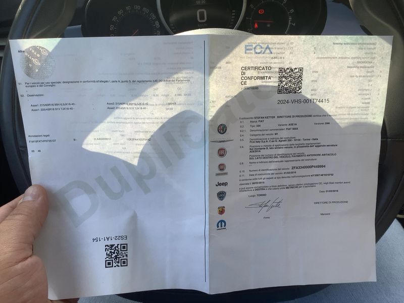 Fiat 500X 1.6 Attracvtive — zdjęcie 16