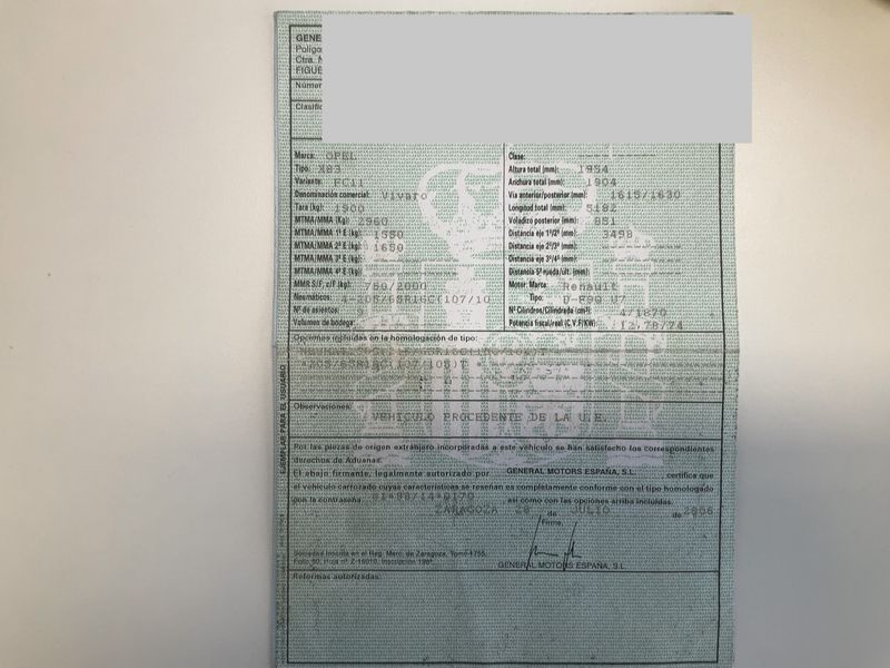 Opel Vivaro 1.9 CDTI Kombi L1H1 2,9t — zdjęcie 16