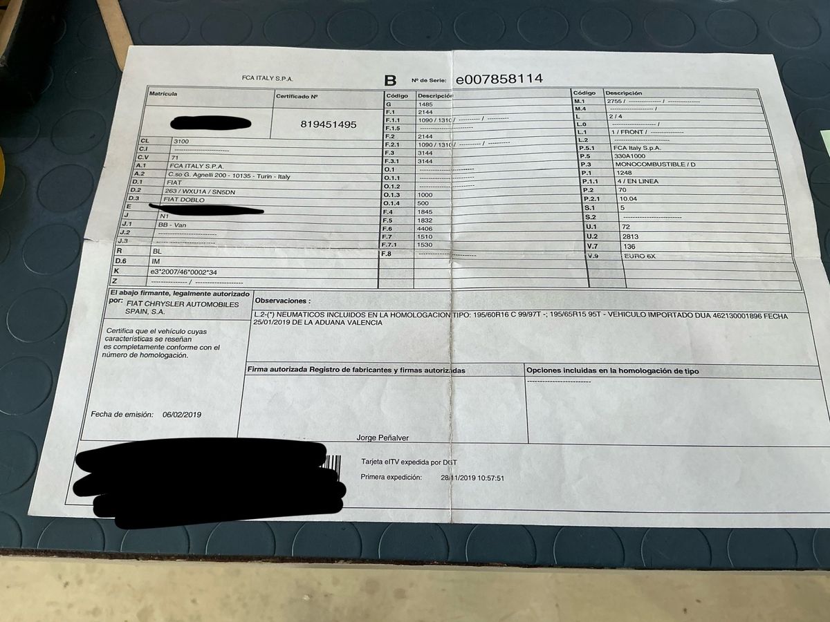 Fiat Doblo d'occasion