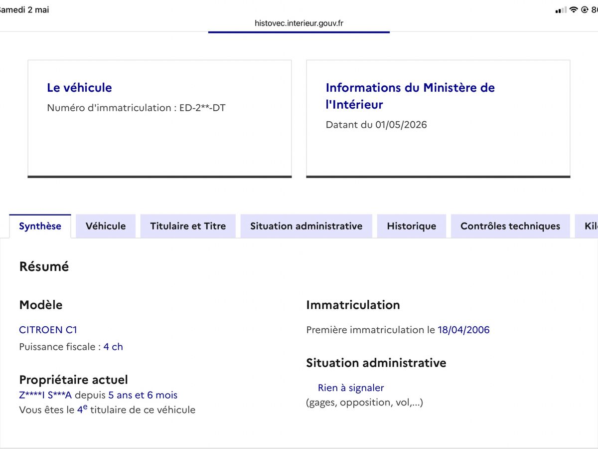 Citroen C1 d'occasion