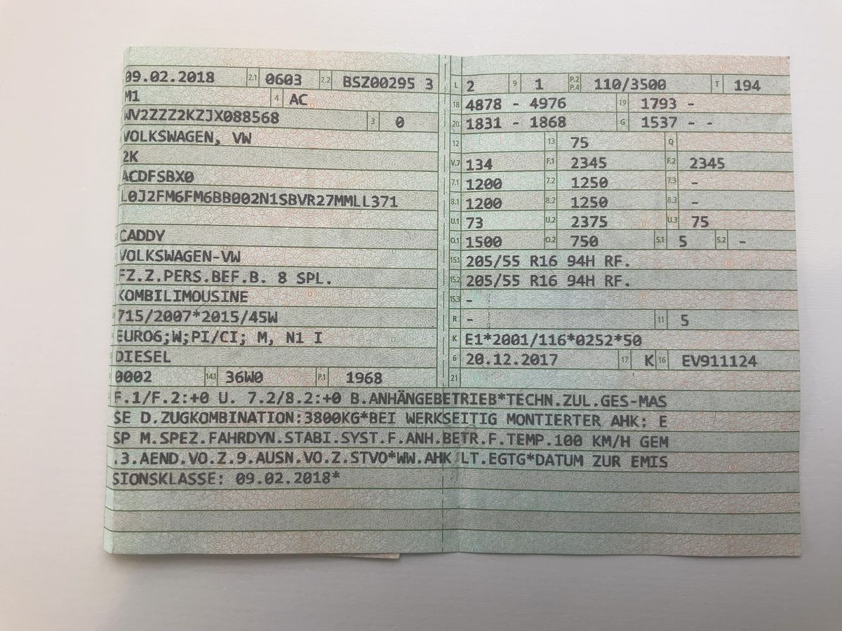 Volkswagen Caddy 2.0 TDI Maxi Highline BlueMotion