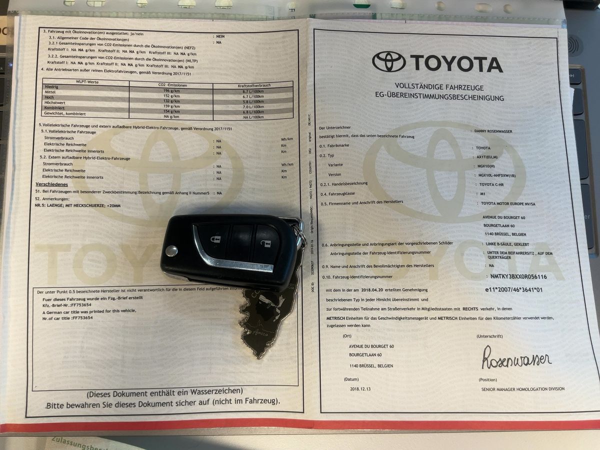 Toyota C-HR d'occasion