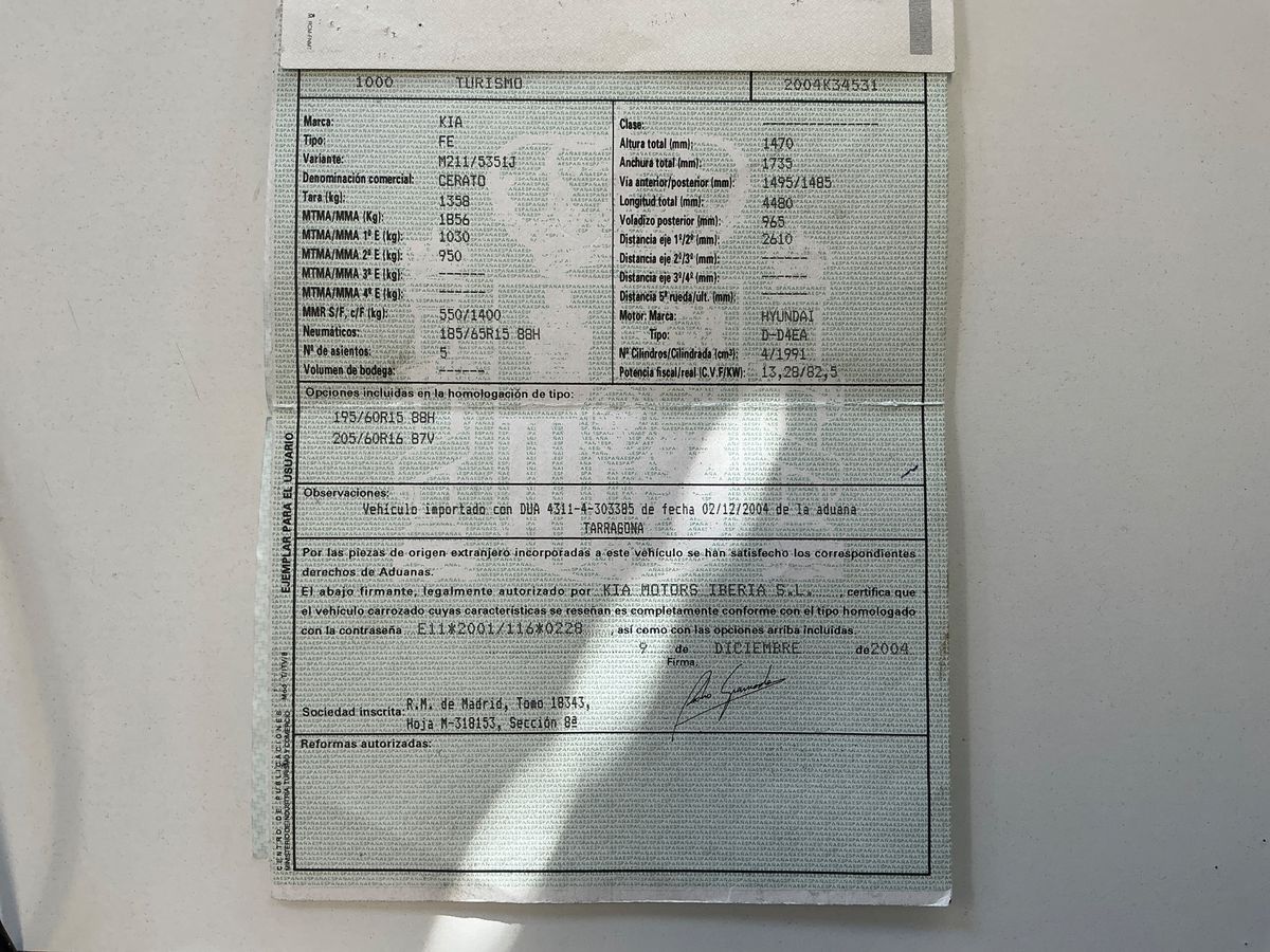 Kia Cerato d'occasion