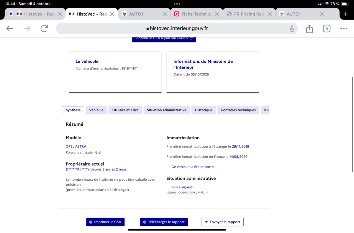 Opel Astra d'occasion