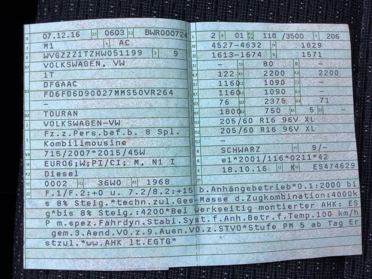 Volkswagen Touran d'occasion