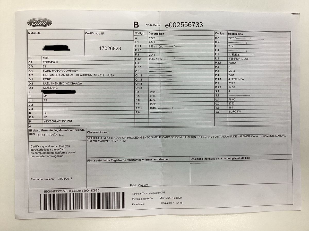 Ford Mustang d'occasion