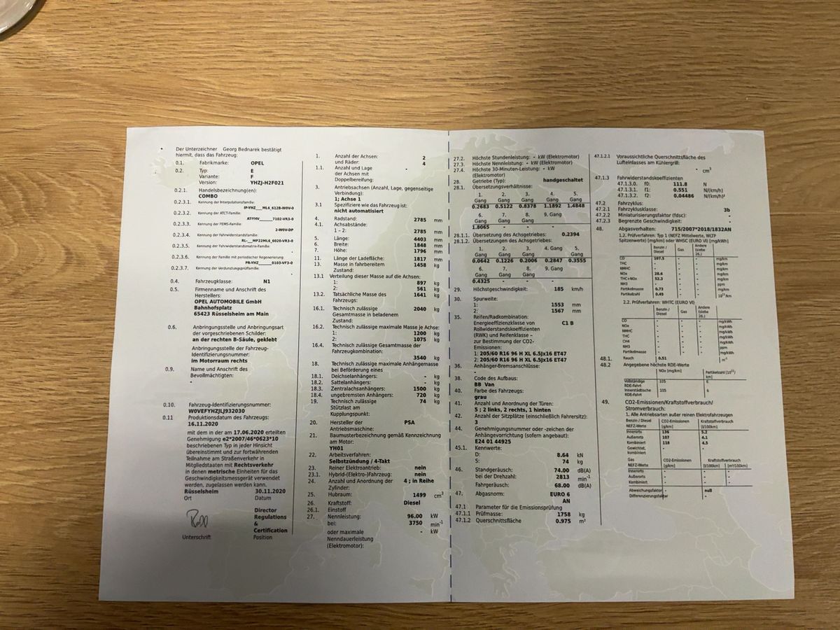 Opel Combo d'occasion