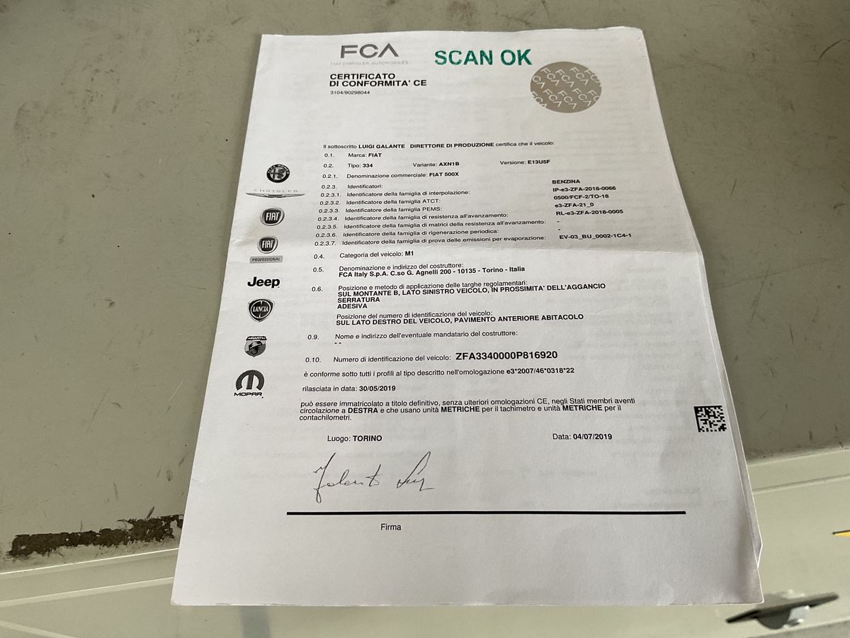 Fiat 500X 1.0 Turbo 120th