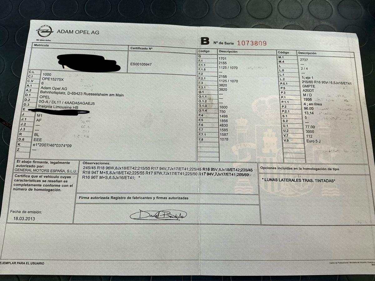 Opel Insignia 2.0 CDTI Excellence