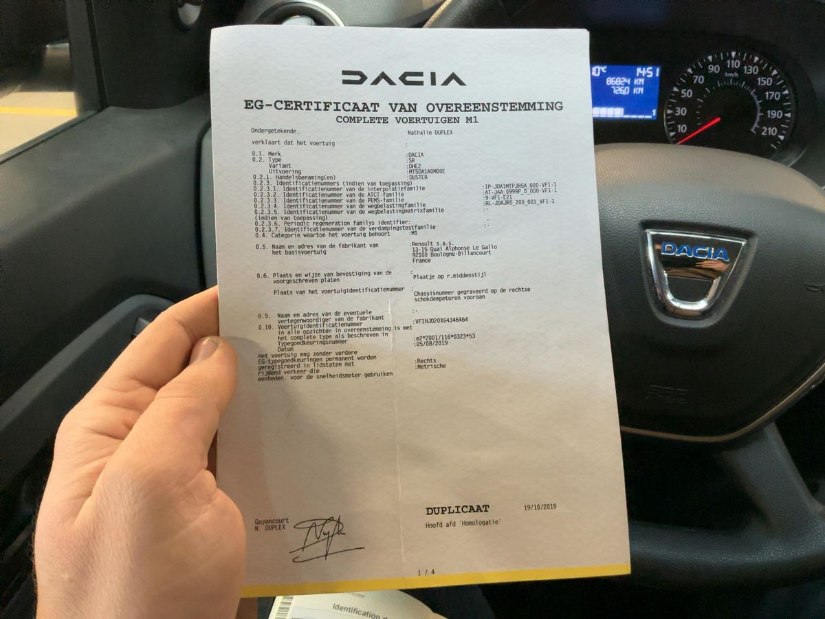 Dacia Duster d'occasion