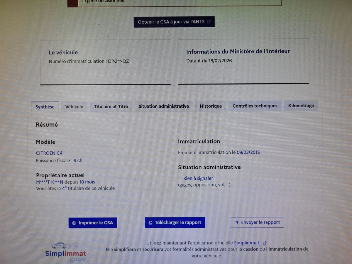 Citroen C4 d'occasion