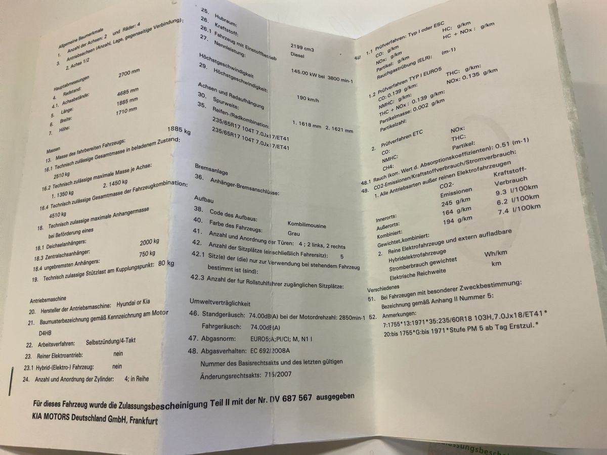 Kia Sorento d'occasion