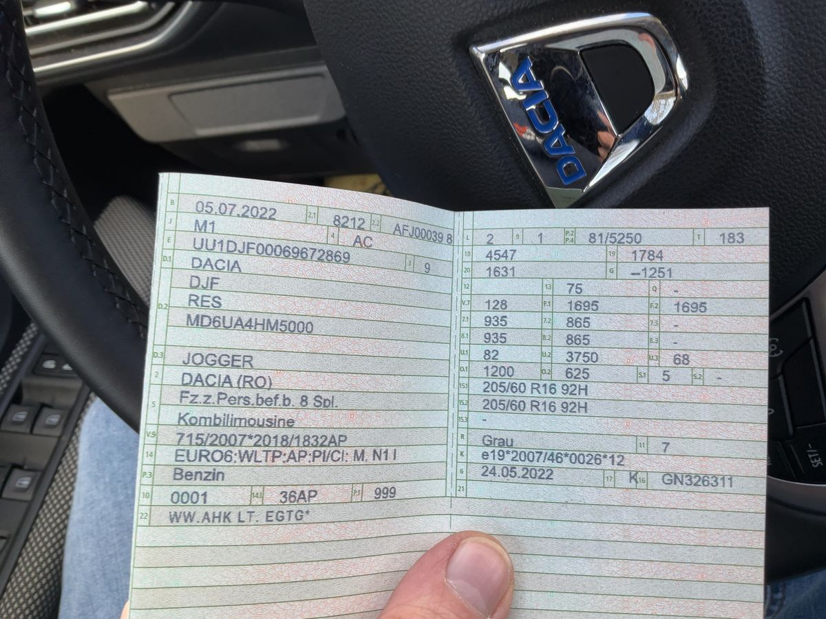 Dacia Jogger d'occasion