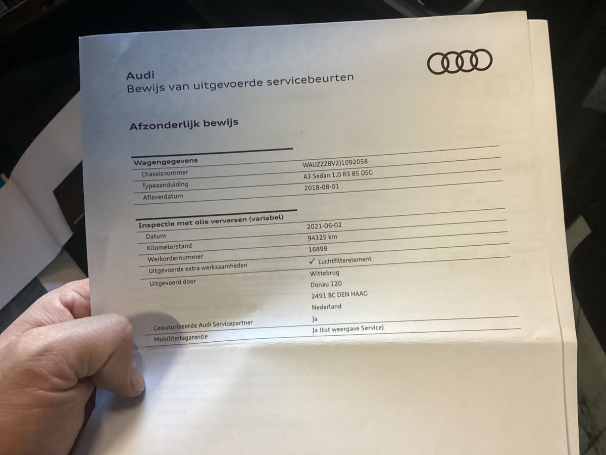 Audi A3 2018 — photo 24