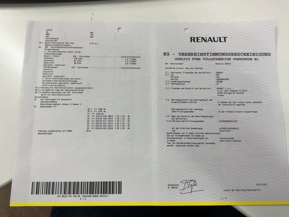 Renault Megane d'occasion