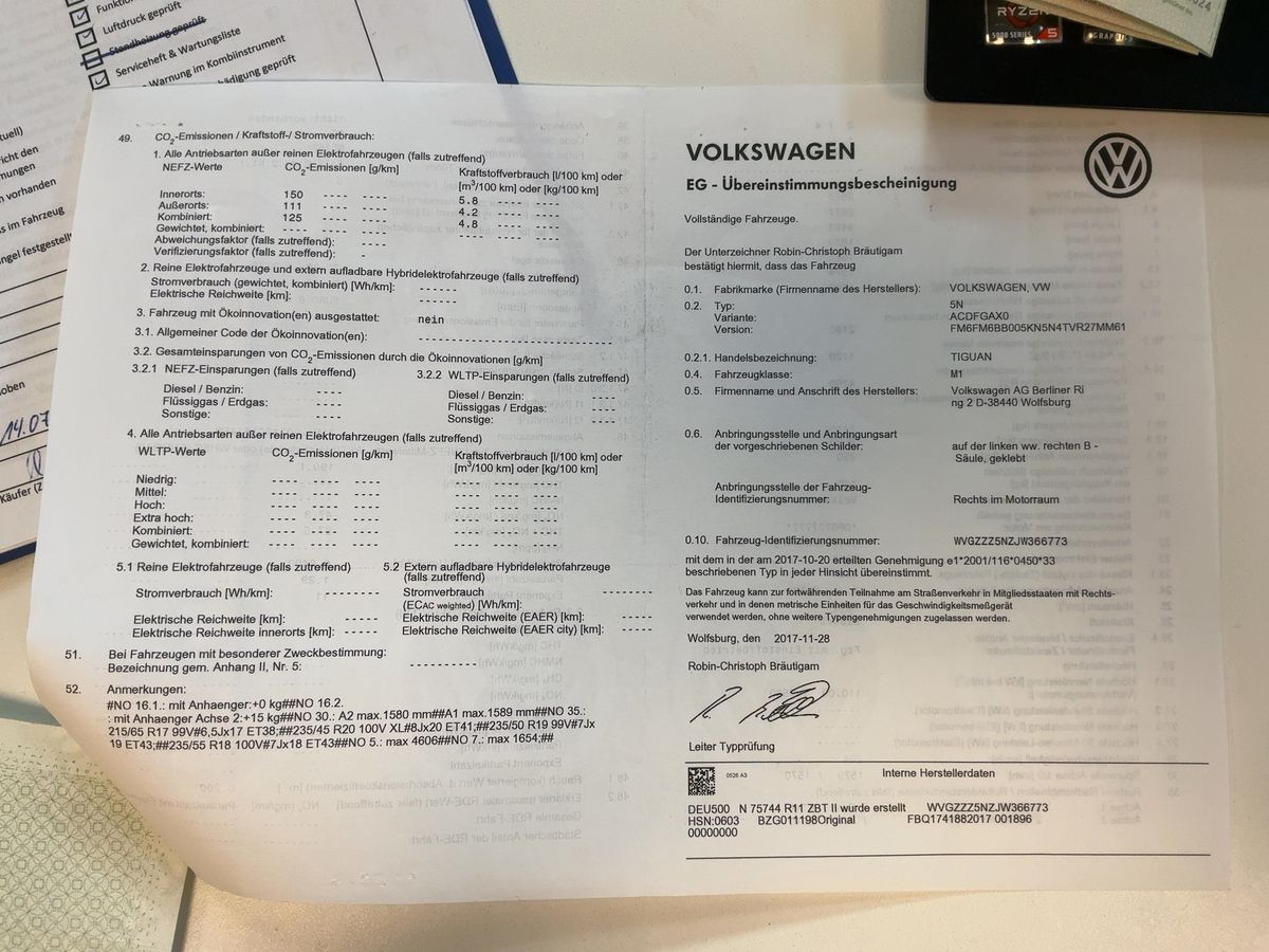 Volkswagen Tiguan d'occasion