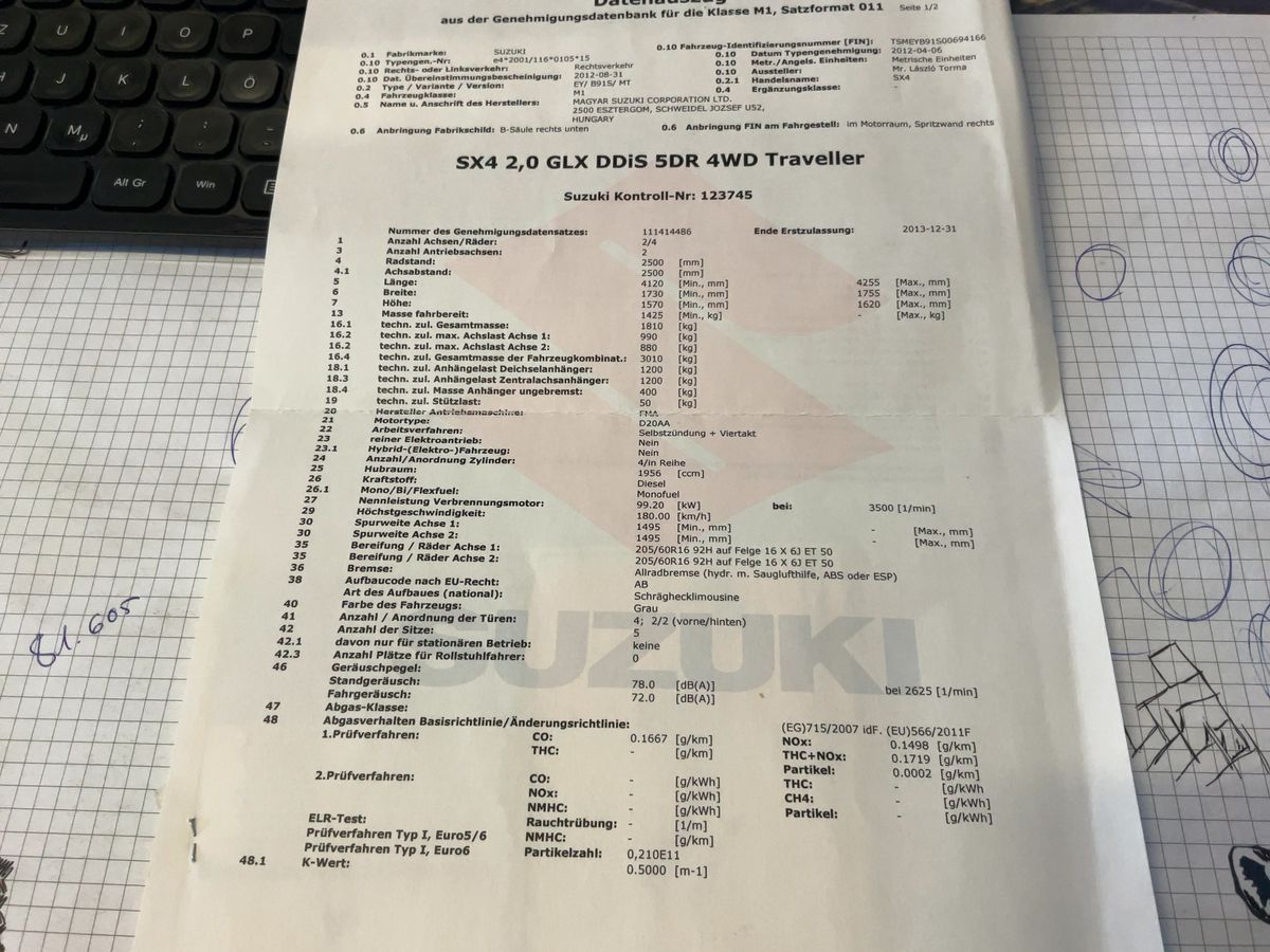 Suzuki SX4 d'occasion