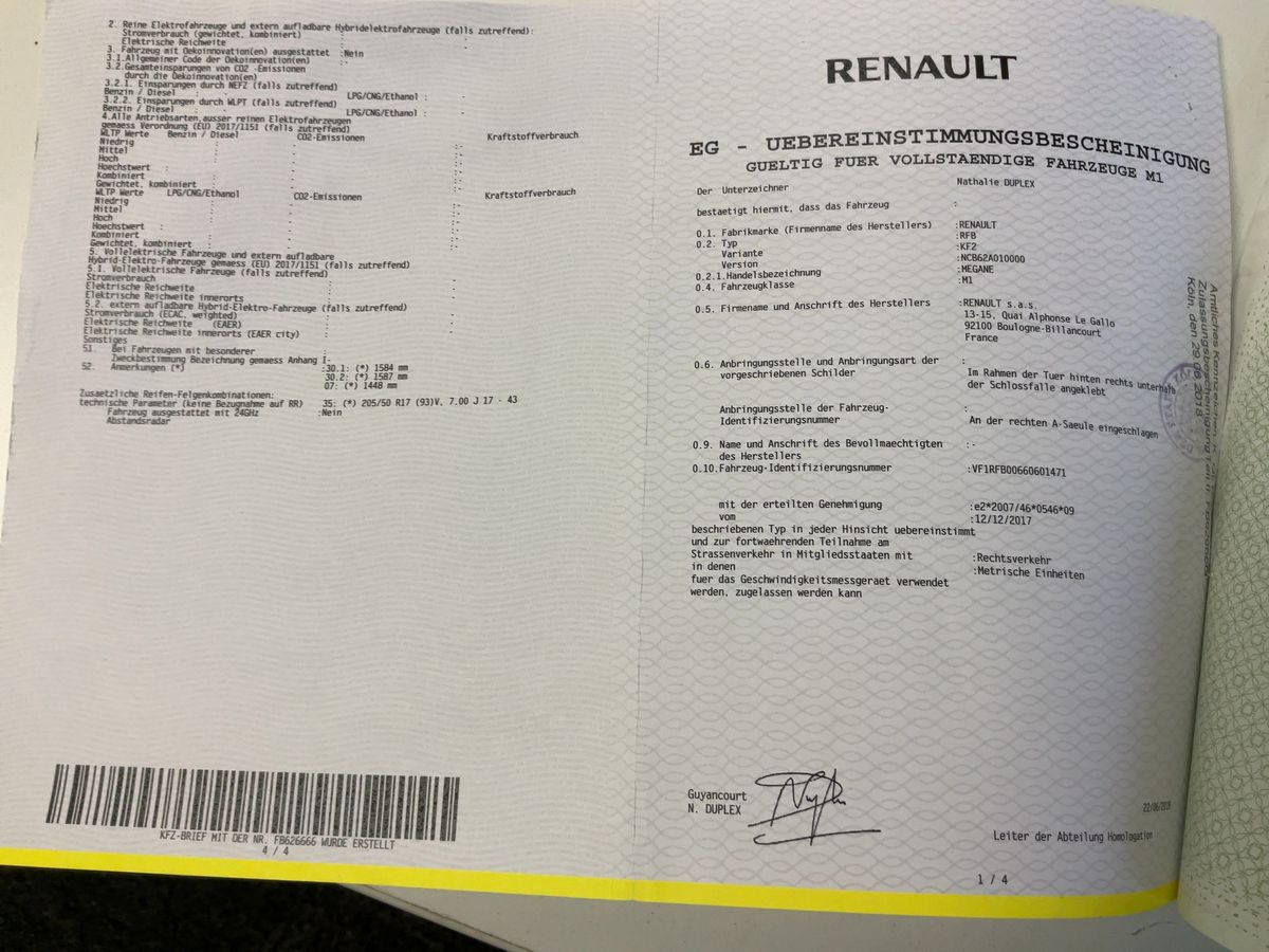 Renault Megane d'occasion