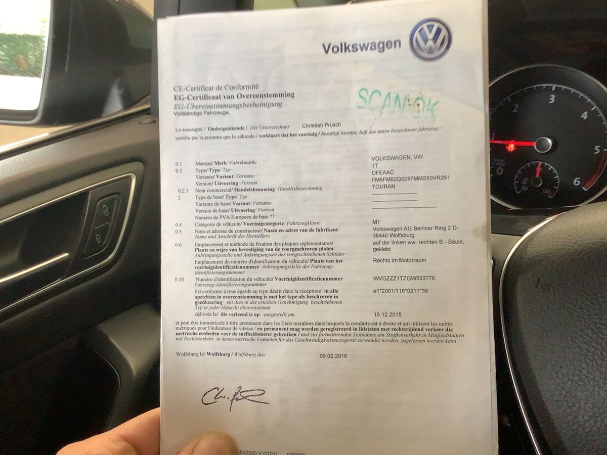 Volkswagen Touran d'occasion