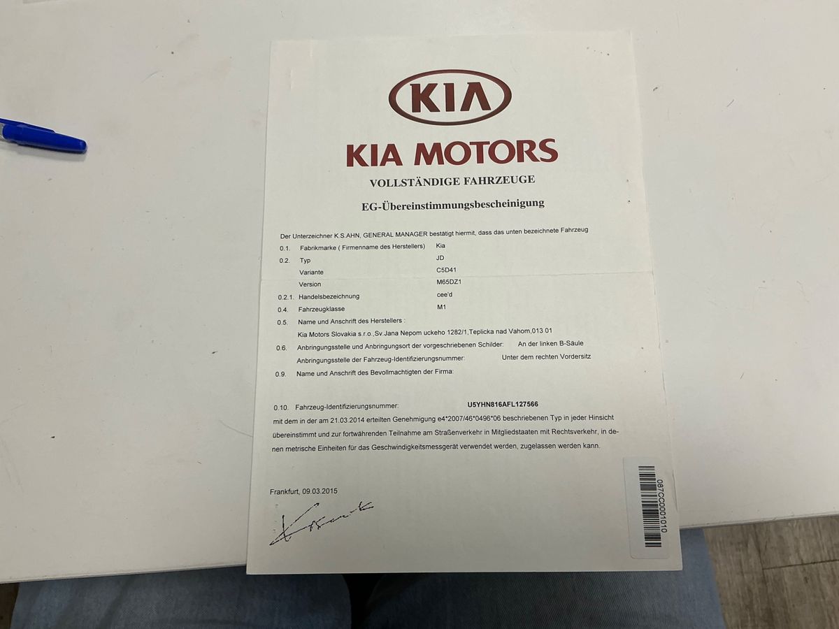Kia cee'd d'occasion