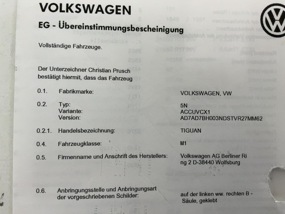 Volkswagen Tiguan d'occasion