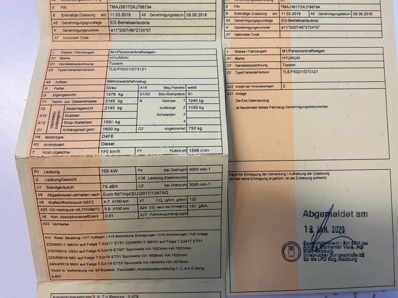 Hyundai Tucson 1.6 CRDi LEVEL 3 2WD 2019 – снимка 21
