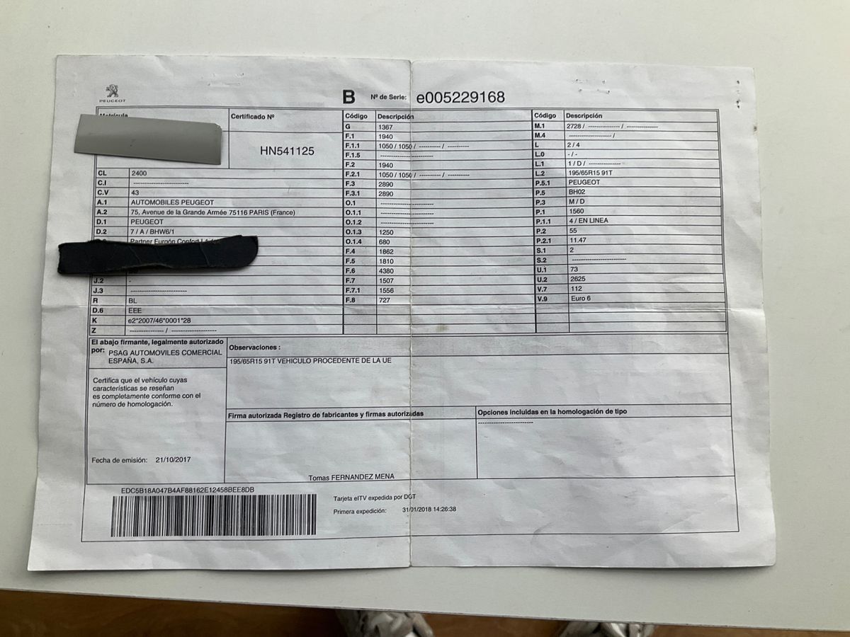 Peugeot Partner d'occasion