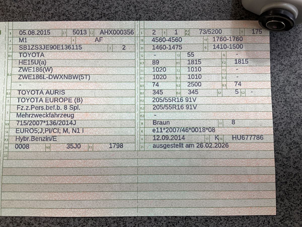 Toyota Auris d'occasion