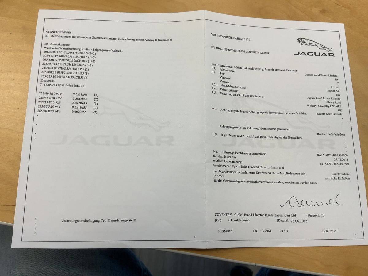 Jaguar XE d'occasion