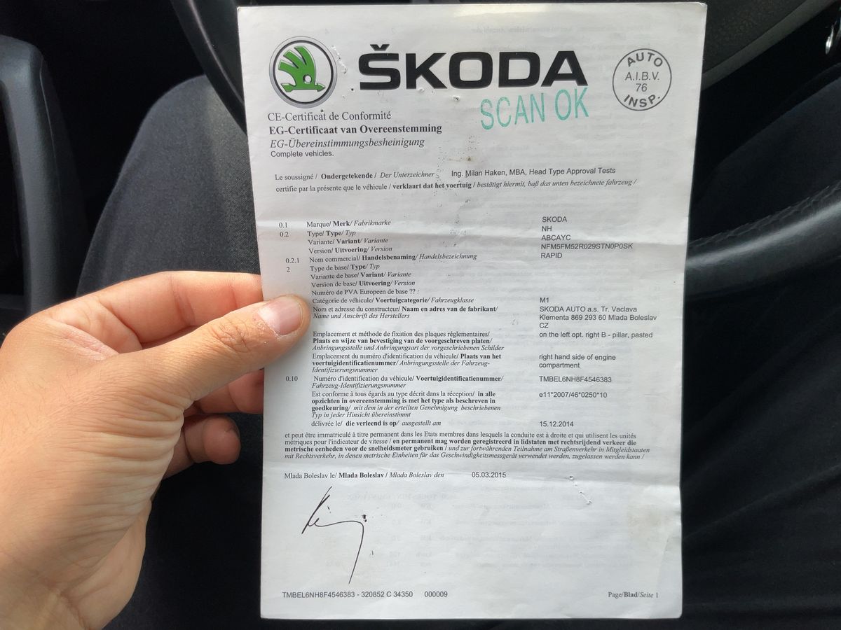 Skoda Rapid d'occasion