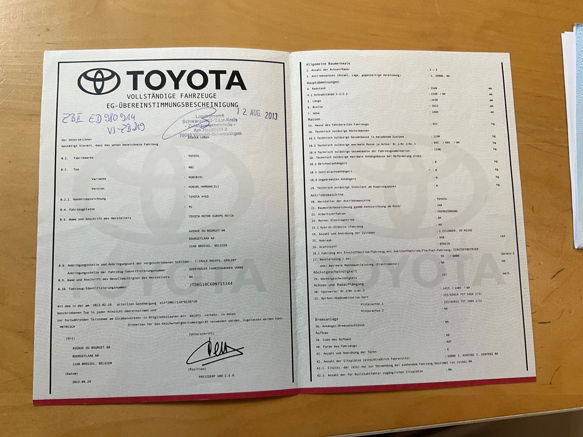 Toyota Aygo d'occasion