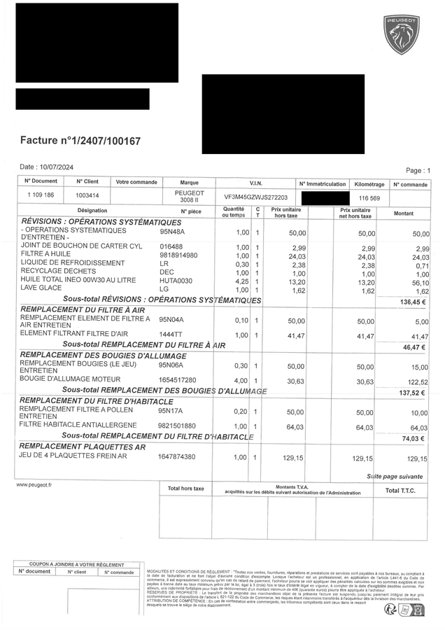Peugeot 3008 d'occasion