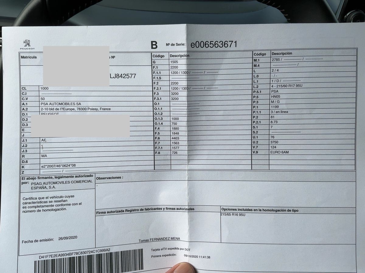 Peugeot Rifter d'occasion